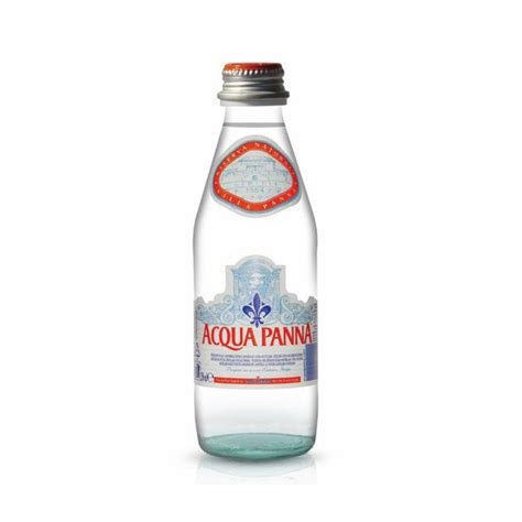 Acqua Panna Still Natural Mineral Water Glass Bottle Case