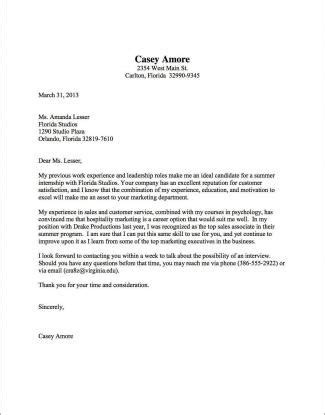 Check spelling or type a new query. Cover Letter Samples | UVA Career Center