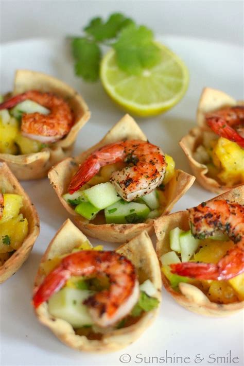 Next, remove the cold water from the heat. Shrimp Salad in a Savory Cup | Appetizers | Pinterest ...