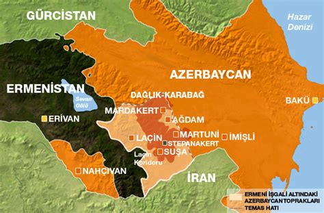 Azerbaycan'a bağlı nahcivan'ın yalnız i̇ran, ermenistan ve türkiye'ye kara sınırı kalmıştır. Aliyev: Zafer günü yakın | Al Jazeera Turk - Ortadoğu ...