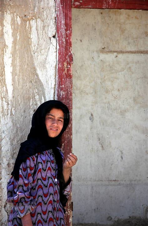 A Local Afghan Girl In The Old City Of Ghazni In Afghanistan Editorial
