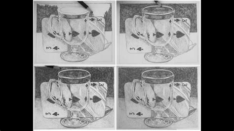 Art Lesson On Drawing Glass Step By Step Youtube
