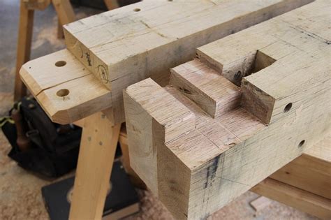 A Couple Of Complicated Timberframe Joints Timber Frame Joinery