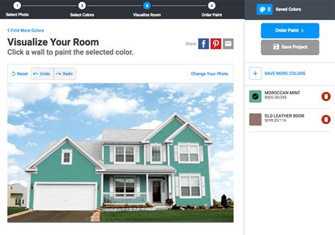 Interactive Exterior Home Design Tool With Simple Decor Design And