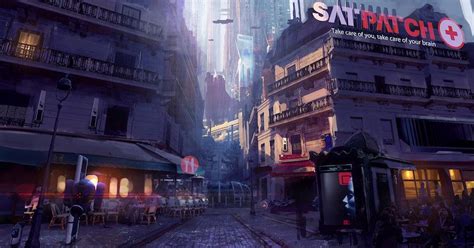 Remember Me Futuristic City Game Concept Art Concept Art