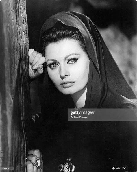 Sophia Loren In A Scene From The Film The Fall Of The Roman Empire