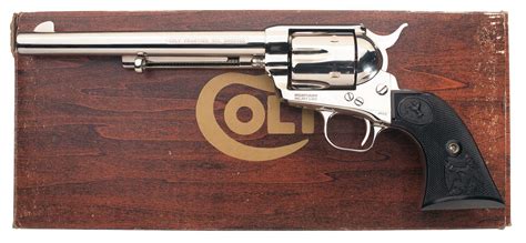 Colt Peacemaker Centennial Single Action Army Revolver With Box Rock