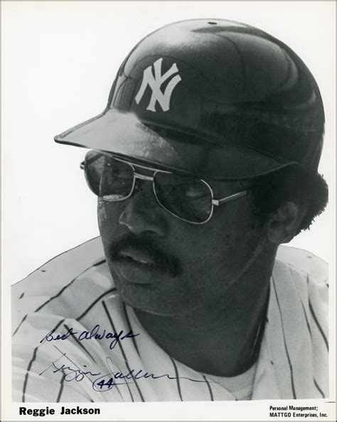 October for his clutch hitting in the postseason, is a former american major league baseball right fielder. REGGIE JACKSON - New York Yankees AUTOGRAPH Signed 8x10 Photo