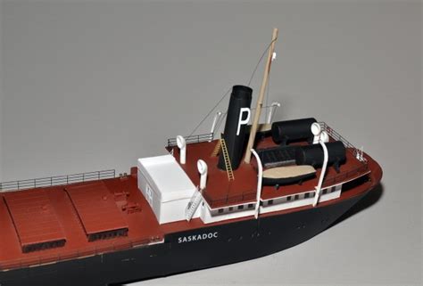 Saskadoc Great Lakes Freighter 416′ N Scale Ships
