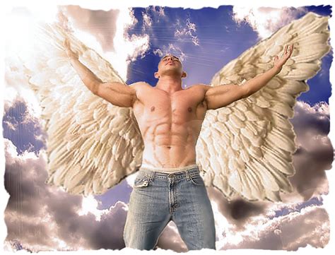 August ALCHEssMIST Images Angel Warrior Male Angels Male Angel