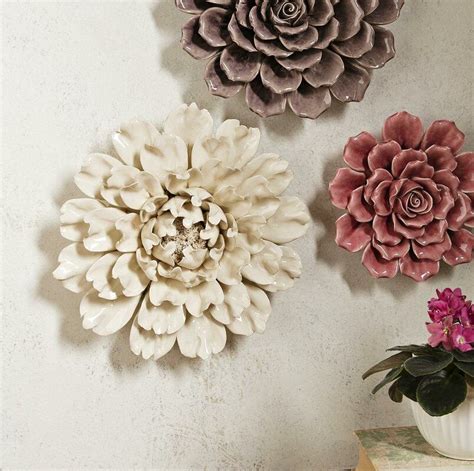 Large 13 Flower Wall Décor And Reviews Birch Lane Flower Wall Decor