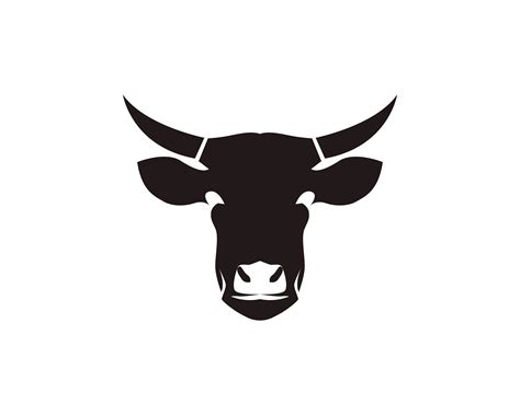 Cow head symbols and logo vector template 620754 Vector Art at Vecteezy