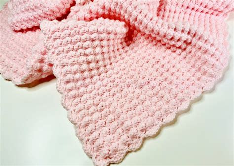 The Very Berry Baby Blanket The Yarn Bowl Crochet