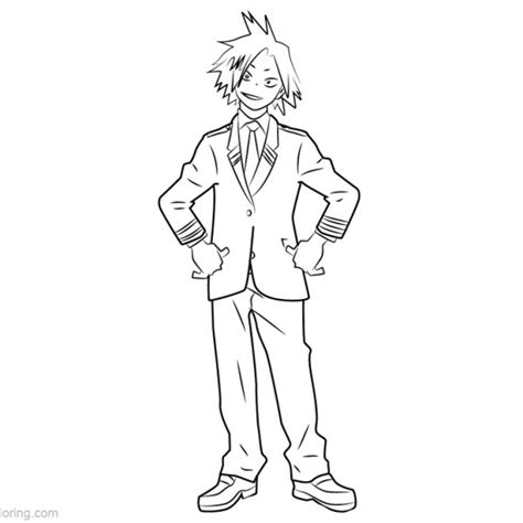 Share it with your friends! My Hero Academia Coloring Pages Todoroki by i devos - Free ...