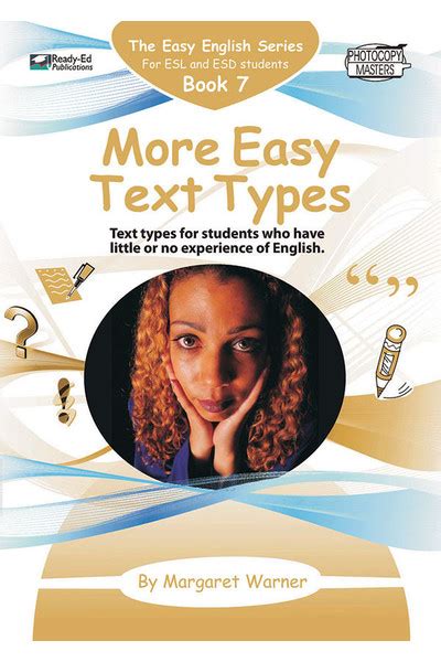 Easy English Book 7 More Easy Text Types Ready Ed Publications
