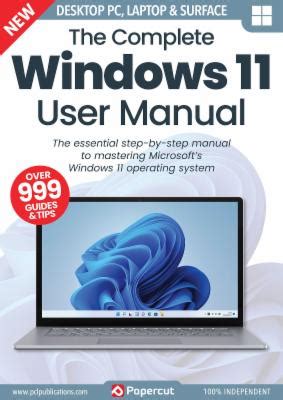 The Complete Windows User Manual Th Edition Pdf Digital Magazines