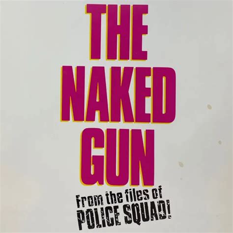 Naked Gun Leslie Nielsen Priscilla Presley Movie Poster My Xxx Hot Girl