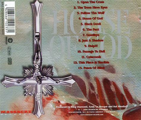King Diamond House Of God Cd Original Tpl Records