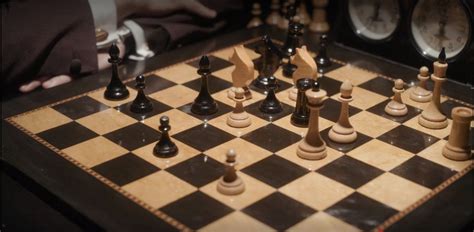 Queens Gambit Chess Set Harmon Vs Borgov Chess Forums