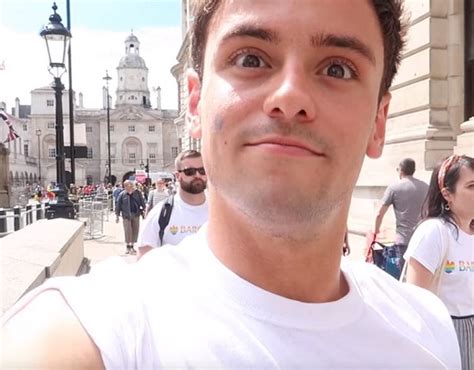 Tom Daley At The Gay Pride Parade In London Video