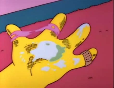 Bart Simpson Hand Los Simpson Personajes De Los Simpsons Los Simpsons
