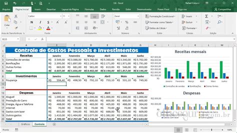 Curso Excel completo e GRATIS Aula Formatação das guias de planilhas YouTube