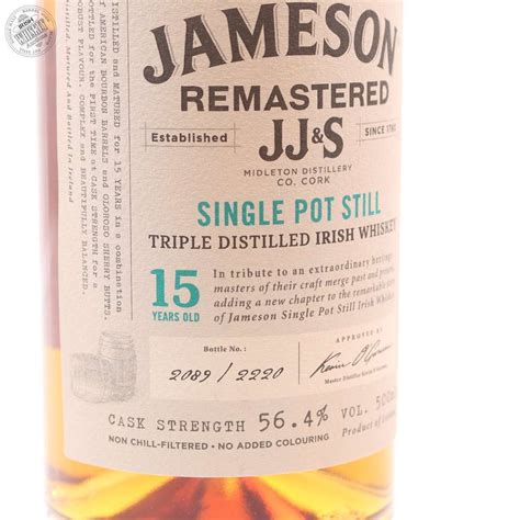 Jameson 15 Year Old Single Pot Still Irish Whiskey Auctions