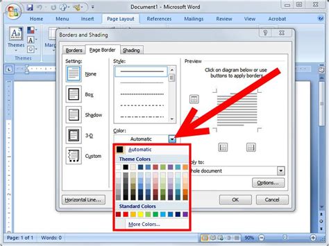 How To Add A Border To Word Microsoft Word Document Words Ads