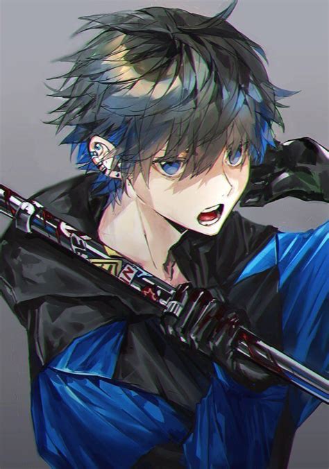 Check out our anime boy pin selection for the very best in unique or custom, handmade pieces from our pins & pinback buttons shops. Pin by DovahOtako on Anime Pins in 2020 | Anime drawings ...