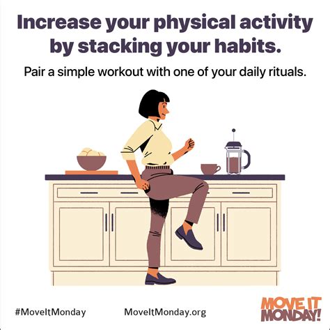 Habit Stack Your Way To More Movement Move It Monday In 2020 Habit