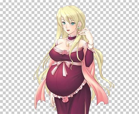 anime pregnancy girl breast png clipart blond brown hair cartoon cg artwork curb your