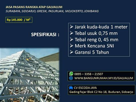 Pembayaran mudah, pengiriman cepat & bisa cicil 0% Jasa Pasang Atap Galvalum di Surabaya | Kontraktor ...