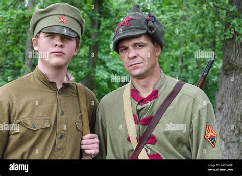 Reconstruction Of The Events Of The Civil War In Russia The Red Army