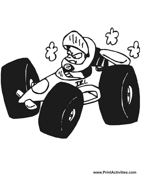 Coloring Race Car Driver Drawing Img Cahoots