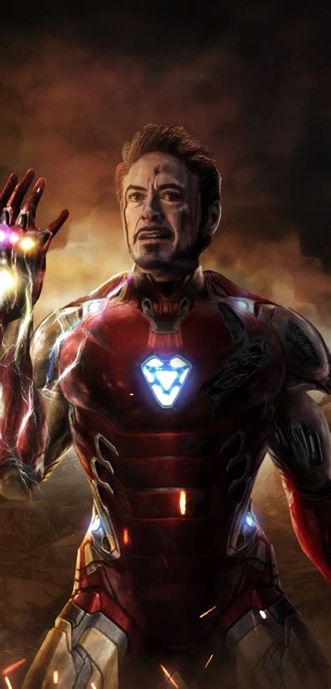 720x1500 Resolution Iron Man Last Scene In Avengers Endgame 720x1500