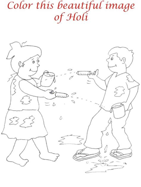 All for you to colour. Holi Coloring Pages - Coloring Home