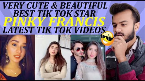 Reaction On Beautiful Pakistani Muser Pinky Francis Tik Tok Compilation Pakistani Cute Tik