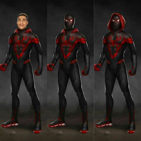 Mcu Miles Morales Spider Man Miles Morales Spiderman Spiderman Suits