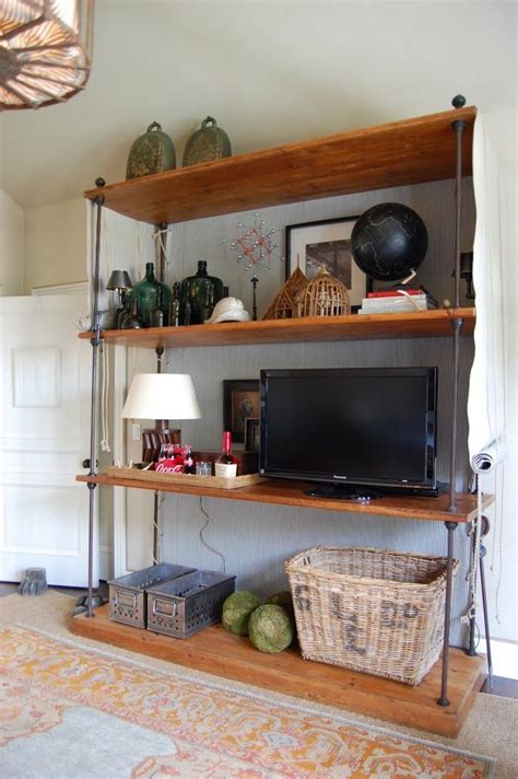 Remodelaholic 95 Ways To Hide Or Decorate Around The Tv Electronics