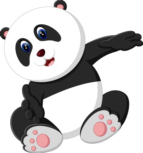 Illustration Of Cute Baby Panda Cartoon 7916655 Vector Art At Vecteezy