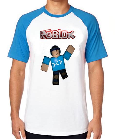 Emporio Dutra Camiseta Raglan Roblox Game