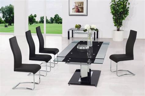 Wonderful frosted glass dining tables extendable frosted glass top leather designer table and chairs set. 35 Modern Dining Table Ideas for an Amazing Dining ...