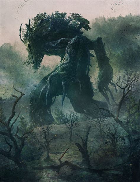 29 Best Creature Forest Images On Pinterest Monsters