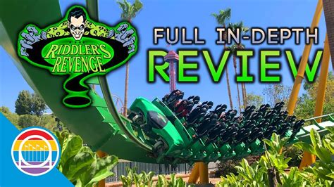 The Riddlers Revenge Full In Depth Review Six Flags Magic Mountains