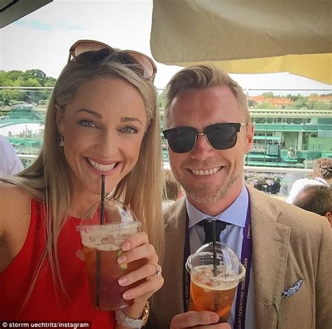 Ronan Keatings Fiancee Storm Uechtritz Gives A Glimpse Into Their