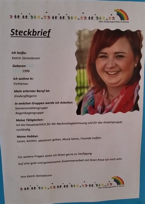 Tust du dich schwer mit deinem lebenslauf als erzieher oder erzieherin? Kindergartenbeginn, Steckbrief erzieherin, Brief