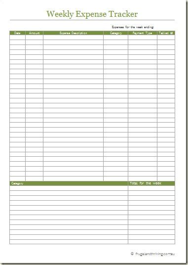 Simply link the cash app to the preferred bank account, and you're done. Free Printable Expense Tracker - Take Control of Your Spending