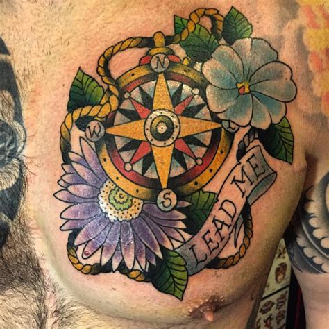 Compass rose tattoos may have certain symbology related to the search for the course in the life. 75 Rose and Compass Tattoo Designs & Meanings - Choose ...