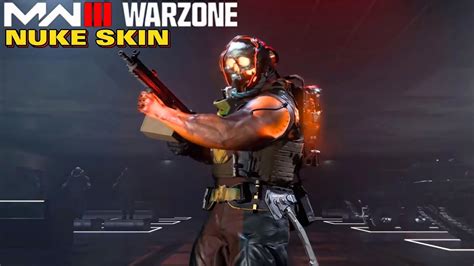 Warzone Nuke Skin First Look Cod Warzone Champions Quest Skin Youtube