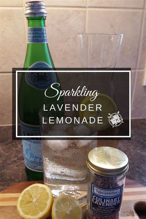 Sparkling Lavender Lemonade Recipe — Compass Rose Nutrition And Wellness